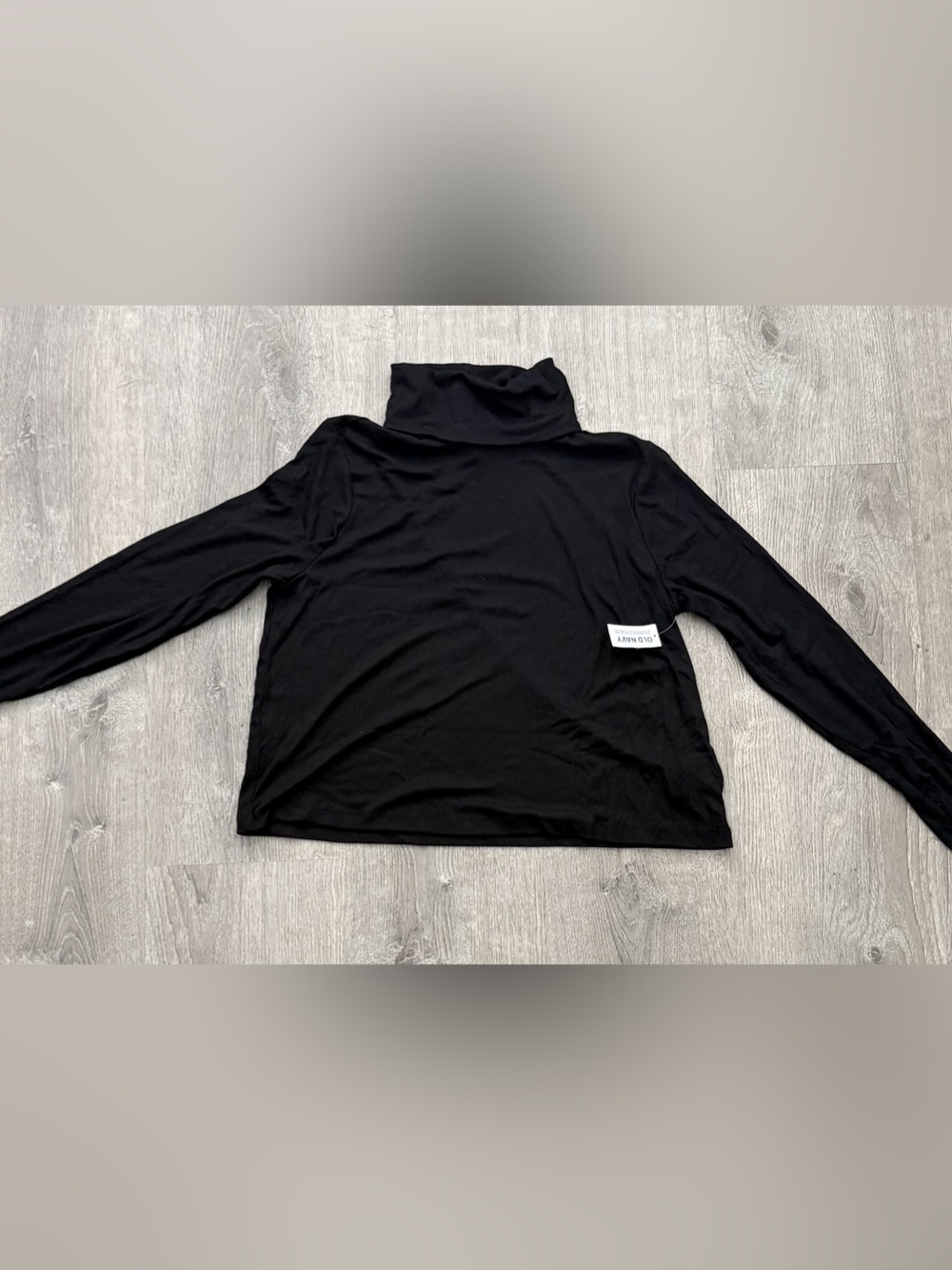 32 Degrees Ultralite Ribbed Turtleneck Black Large Like New
